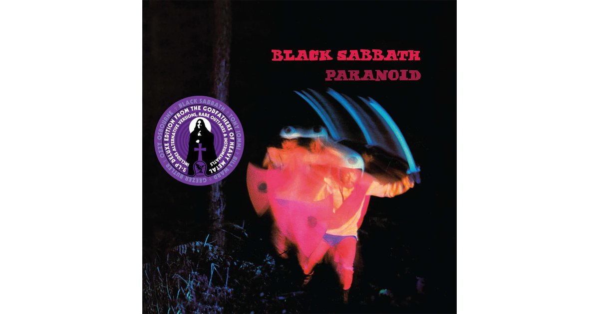 Black Sabbath- Paranoid (Deluxe Edition) 2LP