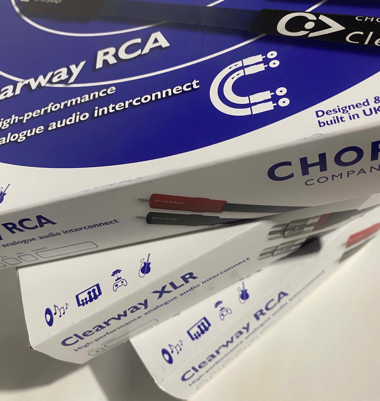 Chord Clearway Interconnect 2RCA to 2RCA - Clearance
