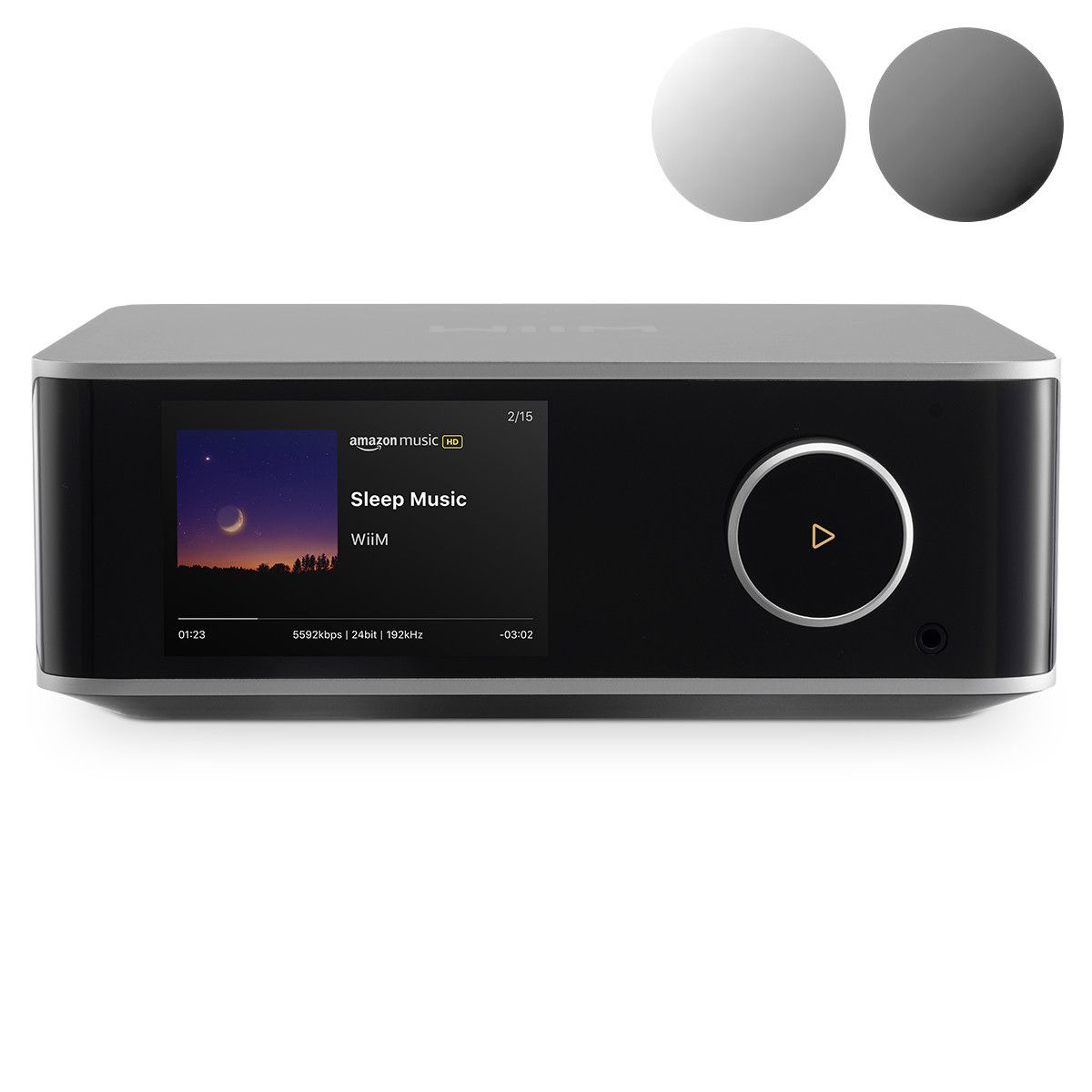 Wiim Ultra Wireless Audio Streamer and Digital Hub - Space Grey