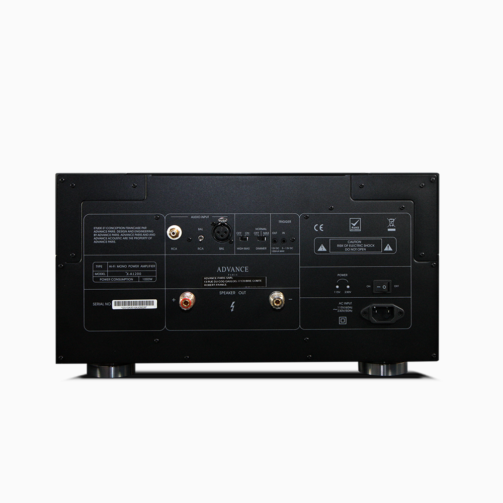 Advance Paris X-A1200 Mono Power Amplifier