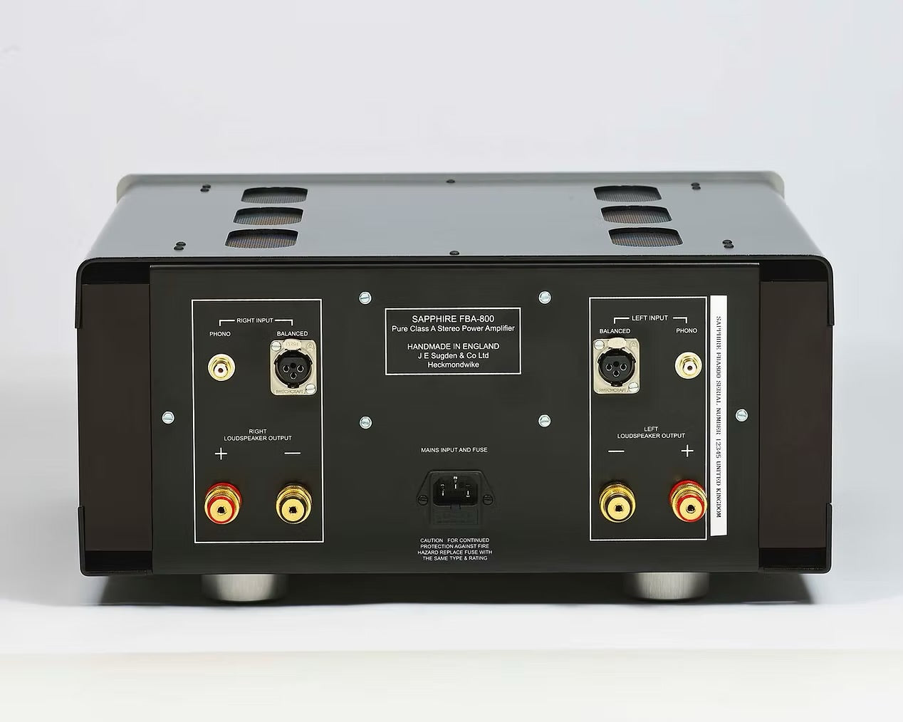 Sugden FBA-800 Sapphire Power Amplifier