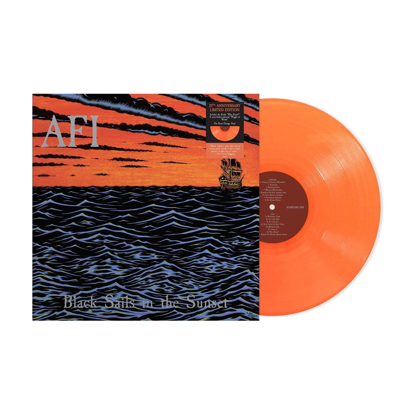 AFI - Black Sails in the Sunset [Neon Orange LP]