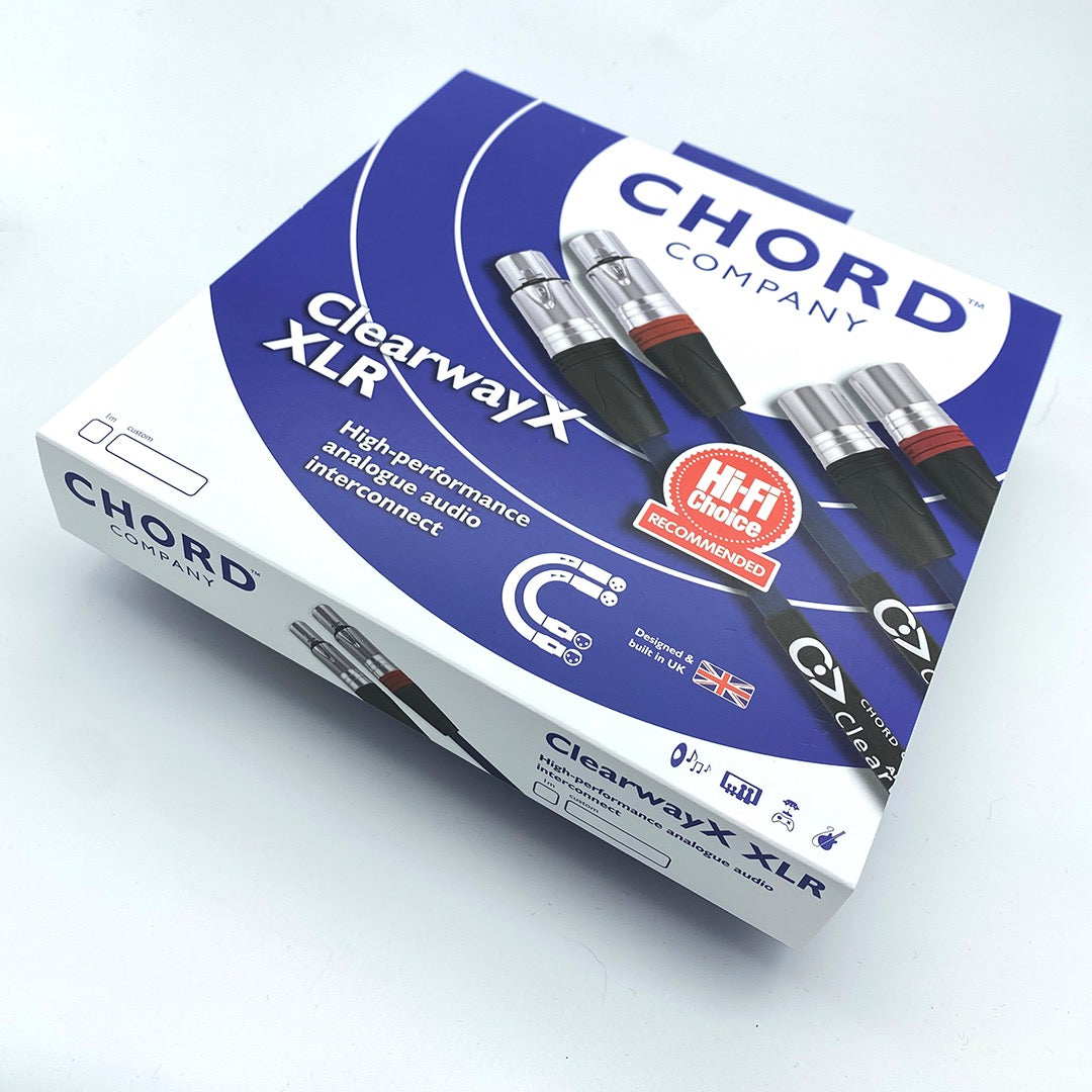 Chord ClearwayX XLR Balanced Analogue Interconnect