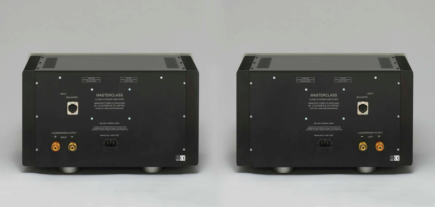 Sugden MPA-4 Masterclass Mono Block Power Amplifiers (Pair)