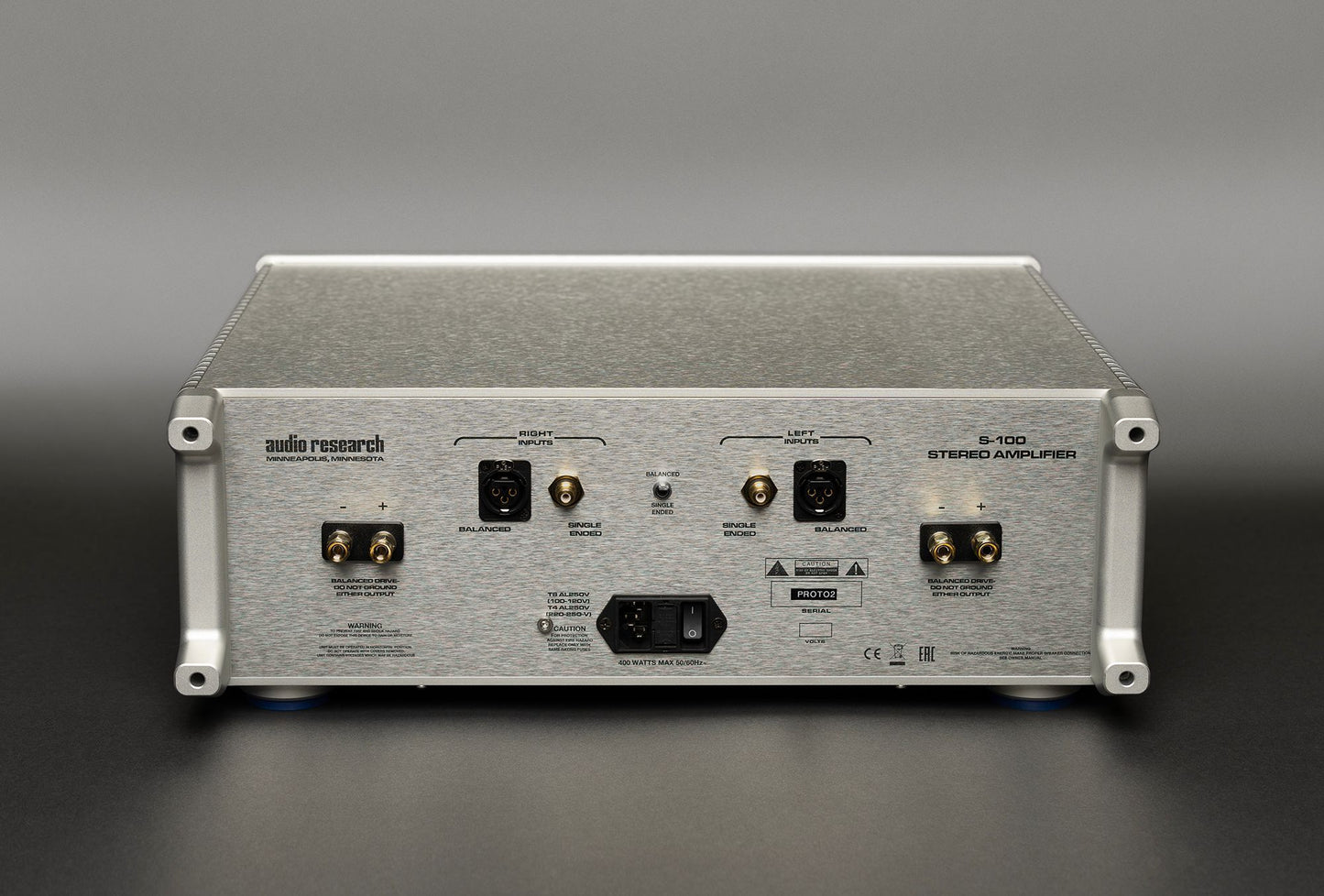 Audio Research S-100 Solid State Stereo Power Amplifier