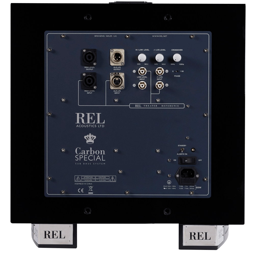REL Series S Carbon Special Subwoofer